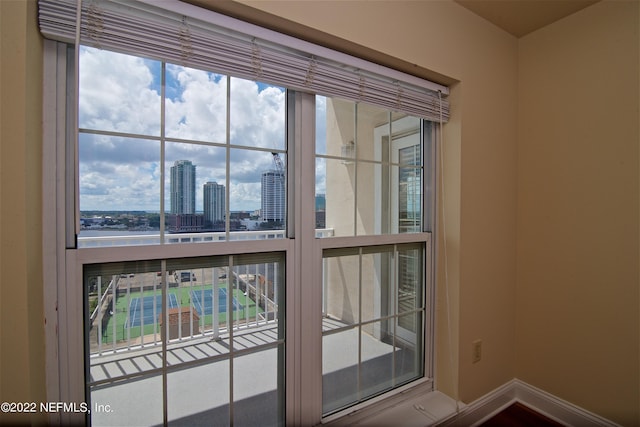 400 E Bay St Unit 1010, Jacksonville, FL 32202 - detailed view of a city view and baseboards