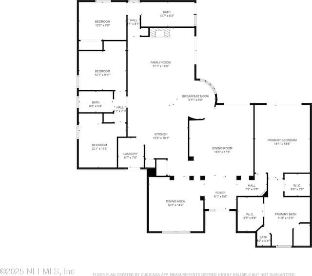 3820 Danforth Dr W, Jacksonville, FL 32224 - home floor plan