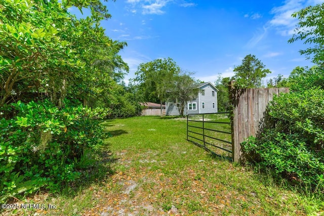 2718 Parkrus Ln, Jacksonville, FL 32208 - view of yard