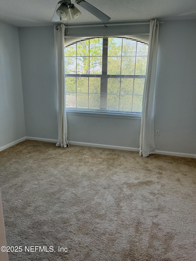 425 Timberwalk Ct Unit 1135, Ponte Vedra Beach, FL 32082 - carpeted empty room with ceiling fan and baseboards