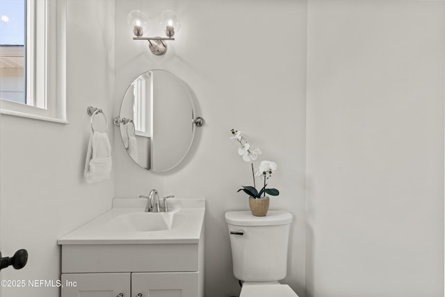 364 Aries Dr, Orange Park, FL 32073 - half bathroom with vanity and toilet