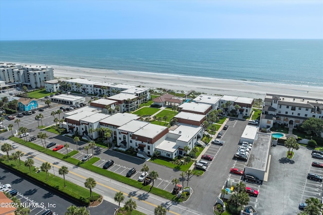 2327 Costa Verde Blvd Unit 201, Jacksonville Beach, FL 32250 - drone / aerial view of waterfront with a beach