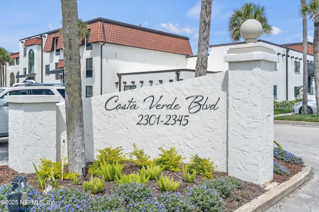2327 Costa Verde Blvd Unit 201, Jacksonville Beach, FL 32250 - view of community sign