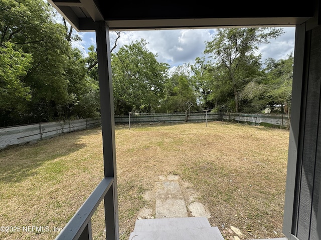 3114 Breve Dr, Jacksonville, FL 32209 - view of yard with view of wooded area