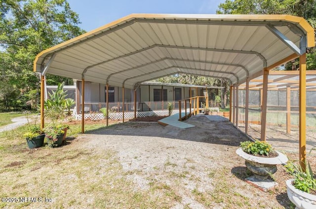 2022 Guava Ln, Bunnell, FL 32110 - view of parking / parking lot with a detached carport