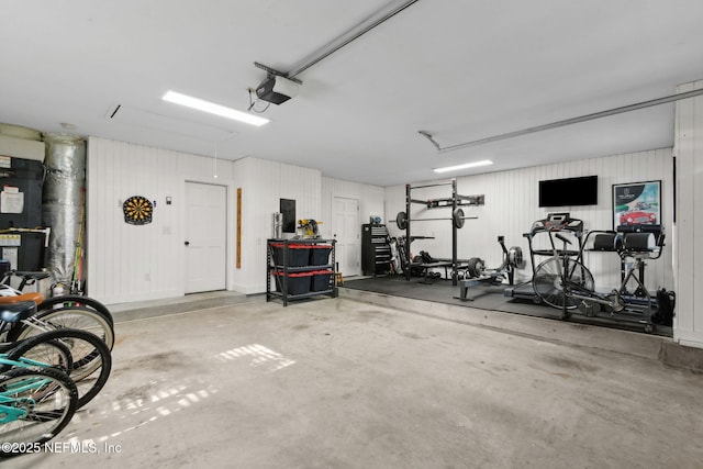 1908 Springbrook Rd, Fernandina Beach, FL 32034 - garage featuring a garage door opener