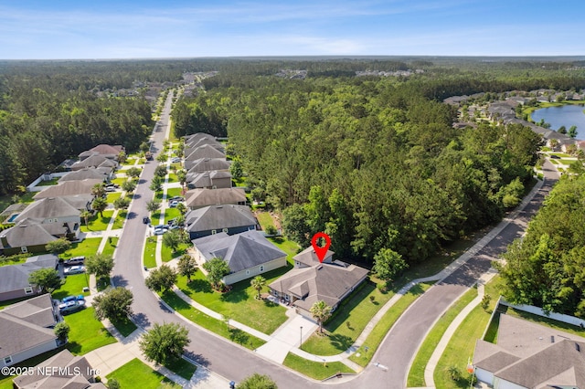 79653 Plummers Creek Dr, Yulee, FL 32097 - view of property location with a forest and nearby suburban area