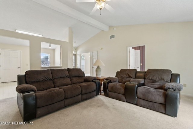 4585 Arrow Wind Ln, Jacksonville, FL 32258 - living room with carpet floors and ceiling fan