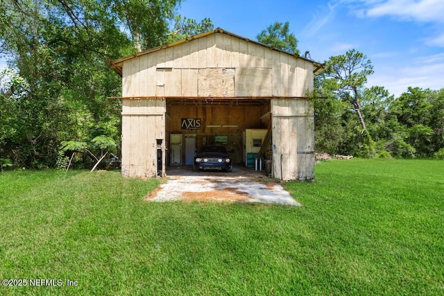 86290 Weldon Ave, Yulee, FL 32097 - view of pole building with a lawn