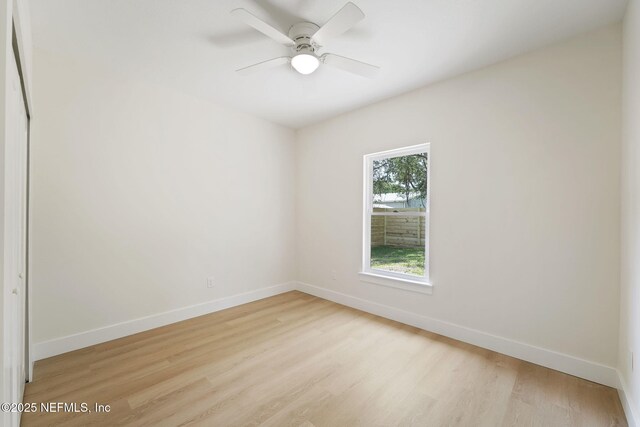 771 W 4th St, Saint Augustine, FL 32084 - spare room with baseboards and light wood finished floors