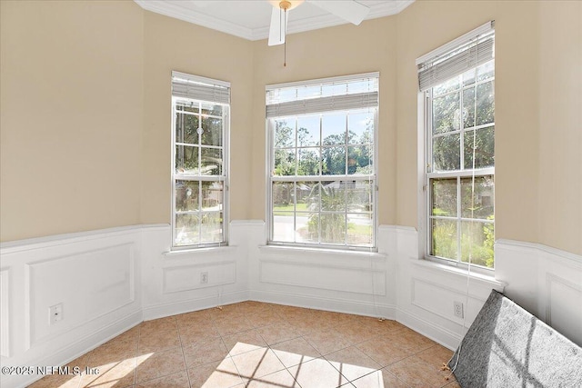 2347 W Clovelly Ln, Saint Augustine, FL 32092 - unfurnished sunroom with healthy amount of natural light