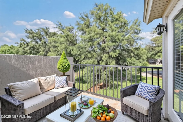 2347 W Clovelly Ln, Saint Augustine, FL 32092 - balcony featuring outdoor lounge area