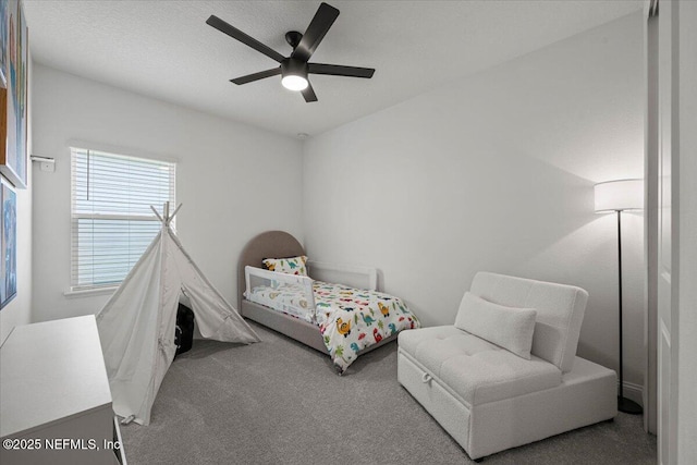 50 Dollar Ct, Saint Augustine, FL 32092 - bedroom with carpet and a ceiling fan