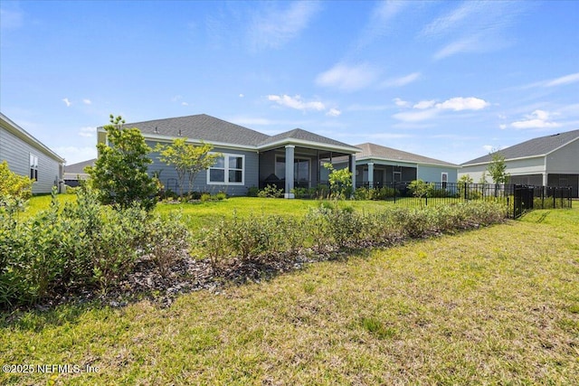 50 Dollar Ct, Saint Augustine, FL 32092 - view of rear view of house