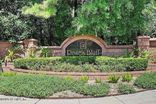 97163 Bluff View Cir, Yulee, FL 32097 - view of community sign