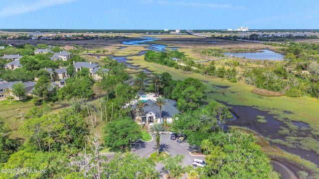 1655 The Greens Way Unit 3416, Jacksonville Beach, FL 32250 - aerial view of property and surrounding area with a large body of water