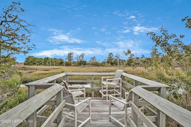 1655 The Greens Way Unit 3416, Jacksonville Beach, FL 32250 - view of wooden deck
