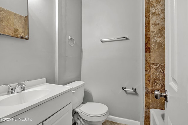 7439 Elvia Dr, Jacksonville, FL 32211 - full bathroom with vanity and toilet