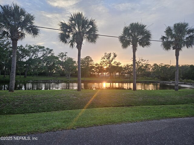 257 Jasmine St, Atlantic Beach, FL 32233 - view of front of home with a water view