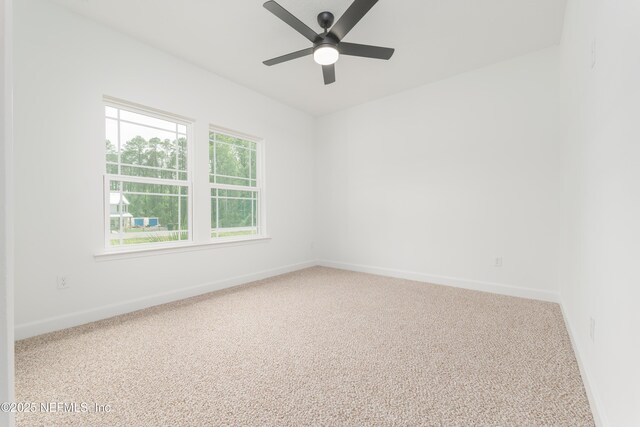 1873 Openwoods Rd, Middleburg, FL 32068 - empty room featuring carpet floors, baseboards, and ceiling fan