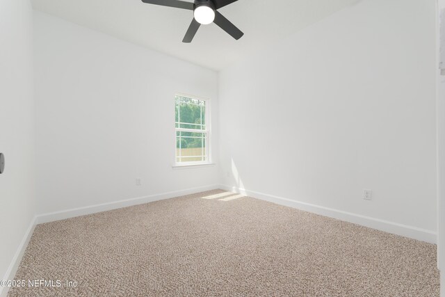 1873 Openwoods Rd, Middleburg, FL 32068 - carpeted empty room with baseboards and a ceiling fan