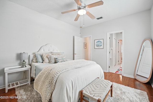 784 Mill Stream Rd, Ponte Vedra Beach, FL 32082 - bedroom featuring wood finished floors, baseboards, and ceiling fan