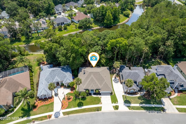 784 Mill Stream Rd, Ponte Vedra Beach, FL 32082 - aerial overview of property's location with nearby suburban area and a large body of water