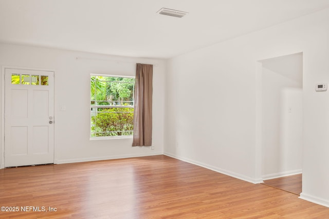 1927 Lakewood Cir N, Jacksonville, FL 32207 - entryway with light wood-type flooring and baseboards