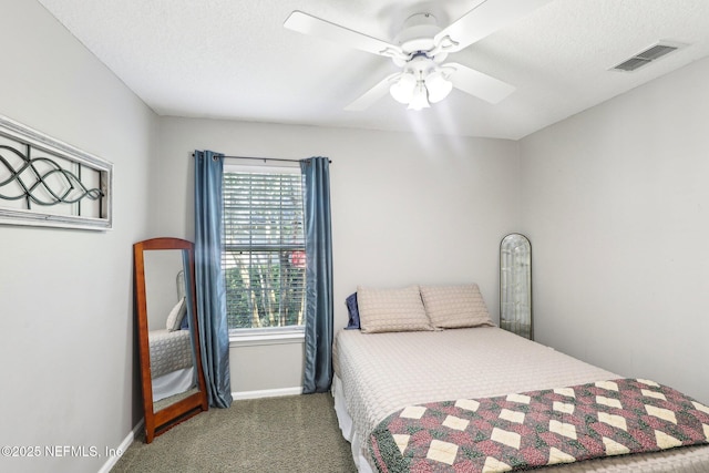 1708 Bridled Tern Ct, Fleming Island, FL 32003 - bedroom featuring carpet, baseboards, and a ceiling fan