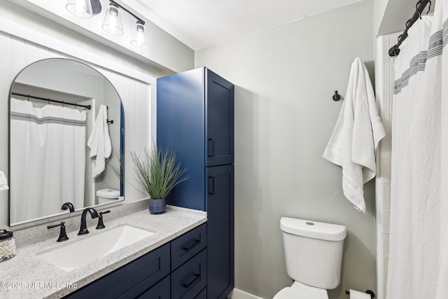 1708 Bridled Tern Ct, Fleming Island, FL 32003 - full bathroom featuring vanity and toilet