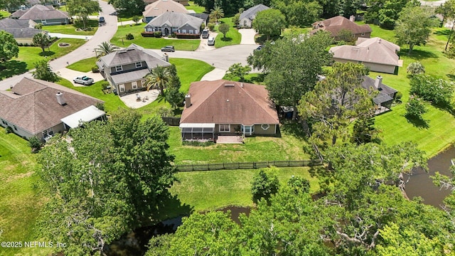 1708 Bridled Tern Ct, Fleming Island, FL 32003 - aerial view of residential area featuring a large body of water