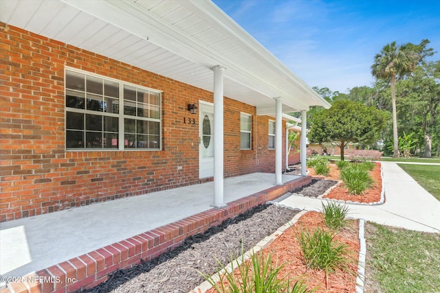 133 Divi Divi Dr, San Mateo, FL 32187 - view of covered porch