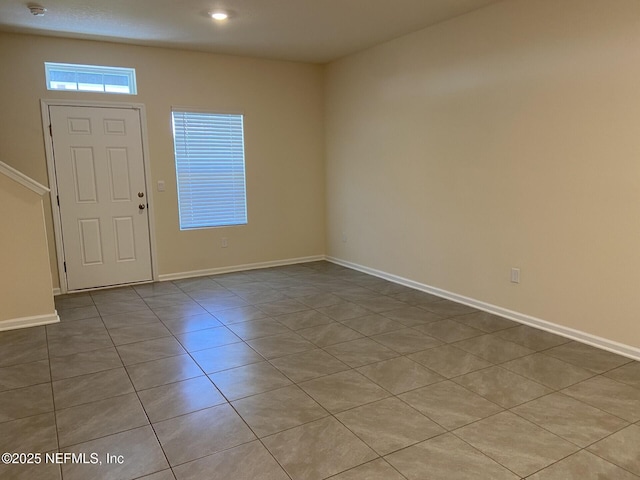 86768 Shortline Cir, Yulee, FL 32097 - entryway with tile patterned flooring and baseboards