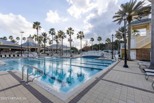 6033 Bartram Village Dr, Jacksonville, FL 32258 - community pool featuring a patio area