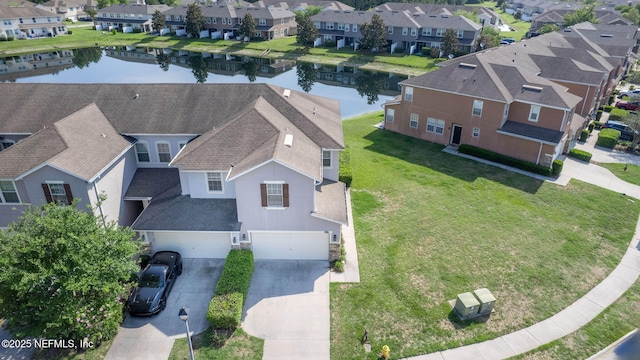 6033 Bartram Village Dr, Jacksonville, FL 32258 - aerial perspective of suburban area with a nearby body of water