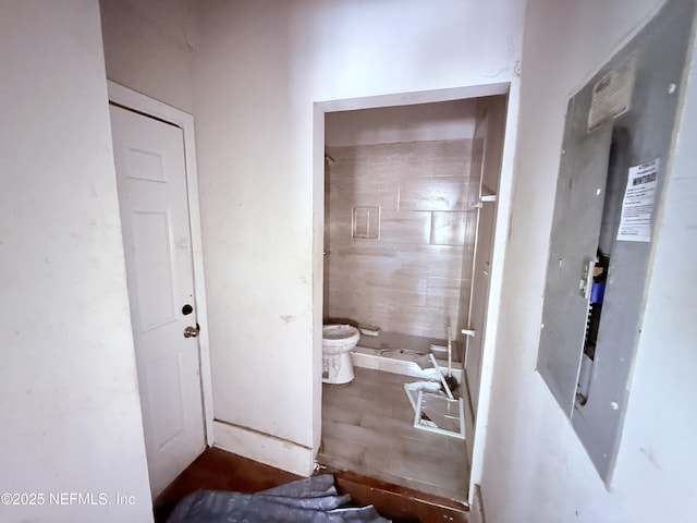 2771 Sunnyside St, Jacksonville, FL 32254 - bathroom with electric panel and toilet