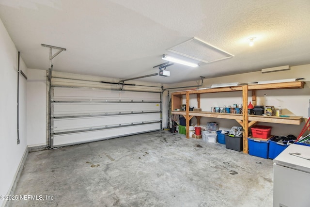 116 Nunna Rock Trl, Saint Augustine, FL 32092 - garage featuring a garage door opener and refrigerator