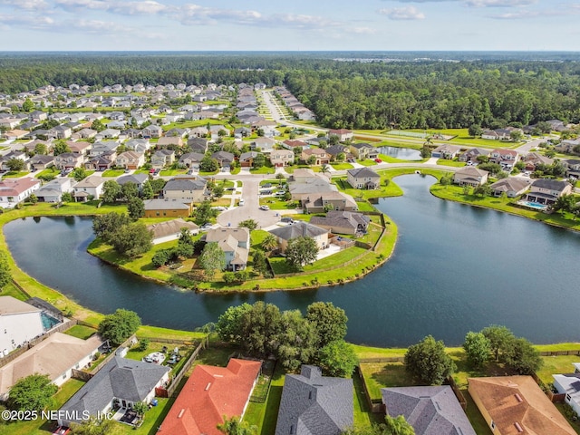 116 Nunna Rock Trl, Saint Augustine, FL 32092 - aerial perspective of suburban area featuring a nearby body of water