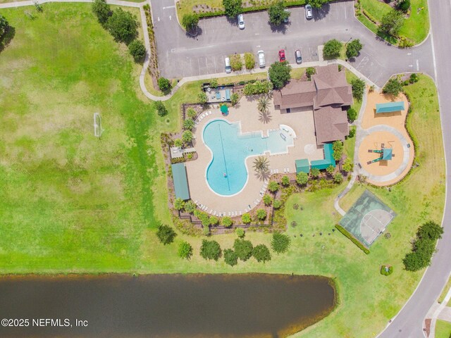 116 Nunna Rock Trl, Saint Augustine, FL 32092 - bird's eye view of a pool