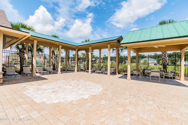 116 Nunna Rock Trl, Saint Augustine, FL 32092 - view of home's community featuring a gazebo and a patio area