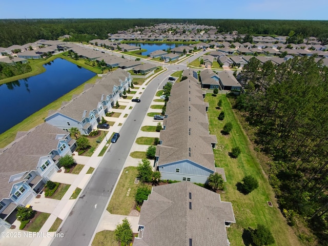 10312 Benson Lake Dr, Jacksonville, FL 32222 - aerial view of residential area with a large body of water