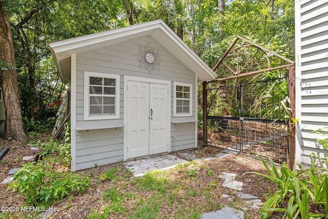 2153 Mills Rd, Jacksonville, FL 32216 - view of shed