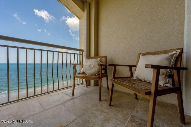 1201 1st St N Unit 1002, Jacksonville Beach, FL 32250 - balcony featuring view of water and beach