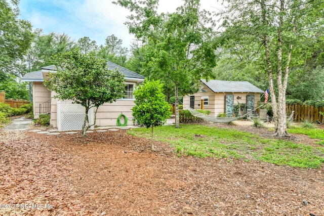 1643 Fishweir Creek Ln, Jacksonville, FL 32205 - view of yard
