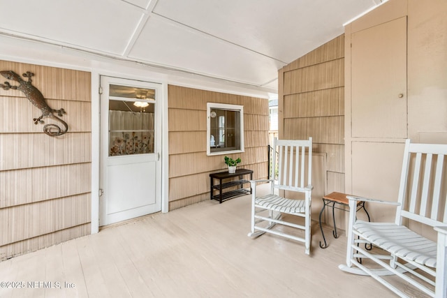 1643 Fishweir Creek Ln, Jacksonville, FL 32205 - property entrance with a porch