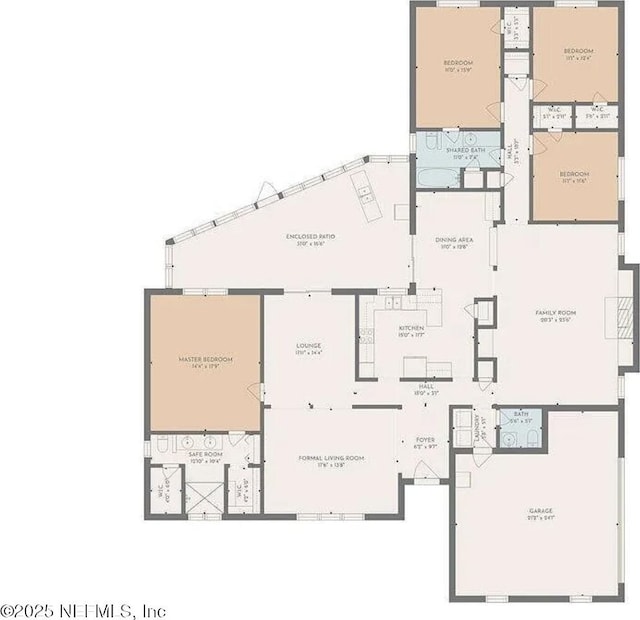3111 Old Port Cir E, Jacksonville, FL 32216 - property floor plan