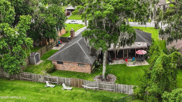 3111 Old Port Cir E, Jacksonville, FL 32216 - aerial view of property and surrounding area