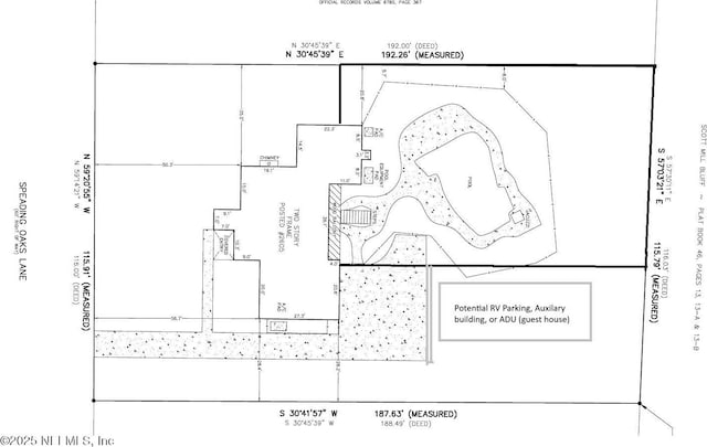 2605 Spreading Oaks Ln, Jacksonville, FL 32223 - floor plan / room layout