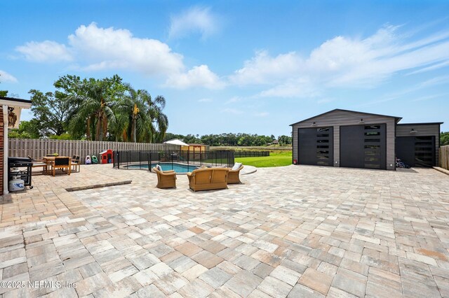 276 Baisden Rd, Jacksonville, FL 32218 - view of patio with an outdoor structure