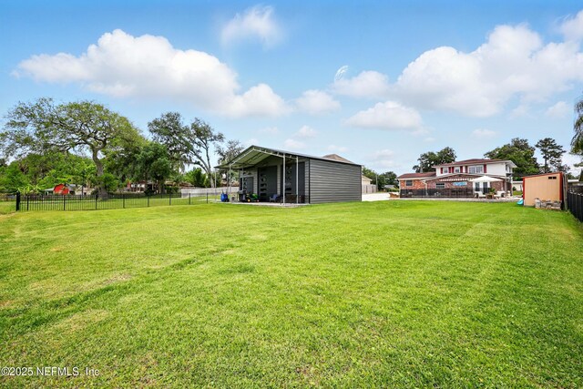 276 Baisden Rd, Jacksonville, FL 32218 - view of yard featuring a sunroom